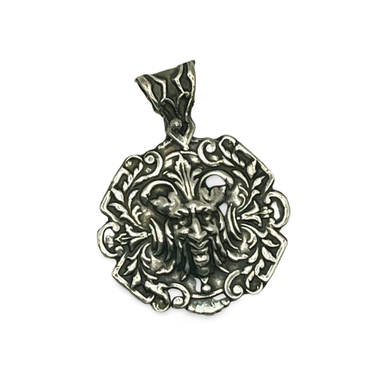 Gothic Greenman Pendant
