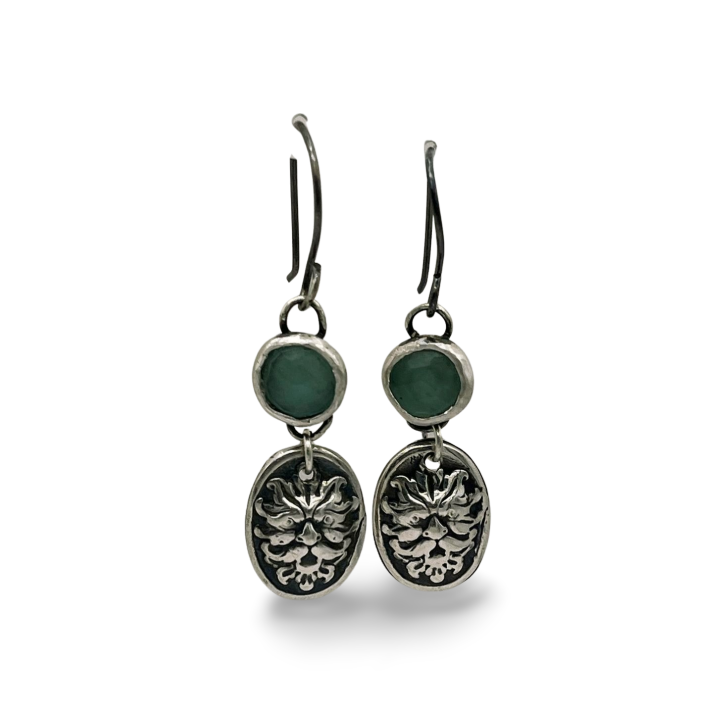 Chalcedony Greenman Earrings