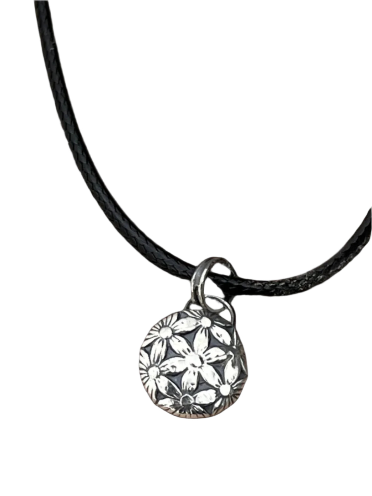 Sterling Silver Daisy Petal Flower of Life Charm