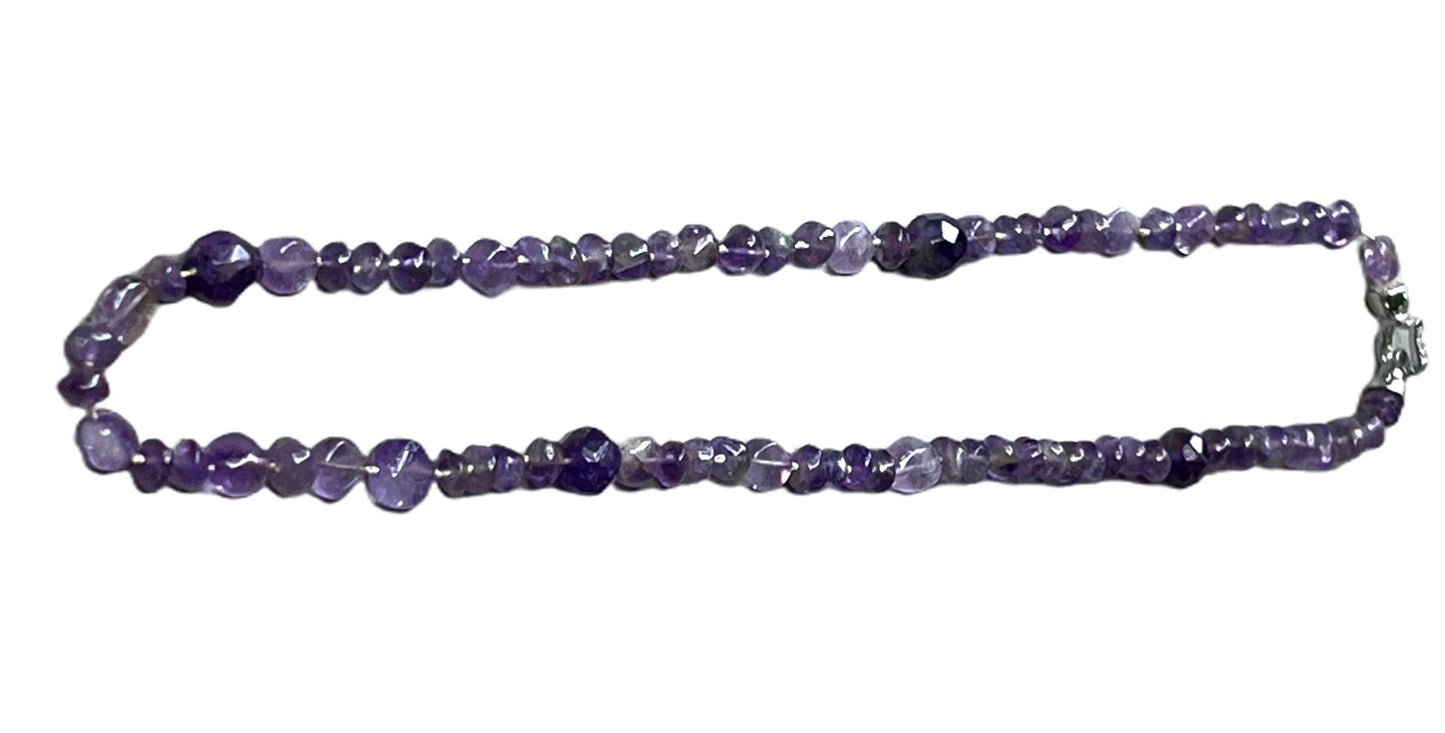 Amethyst Twilight Choker 18"