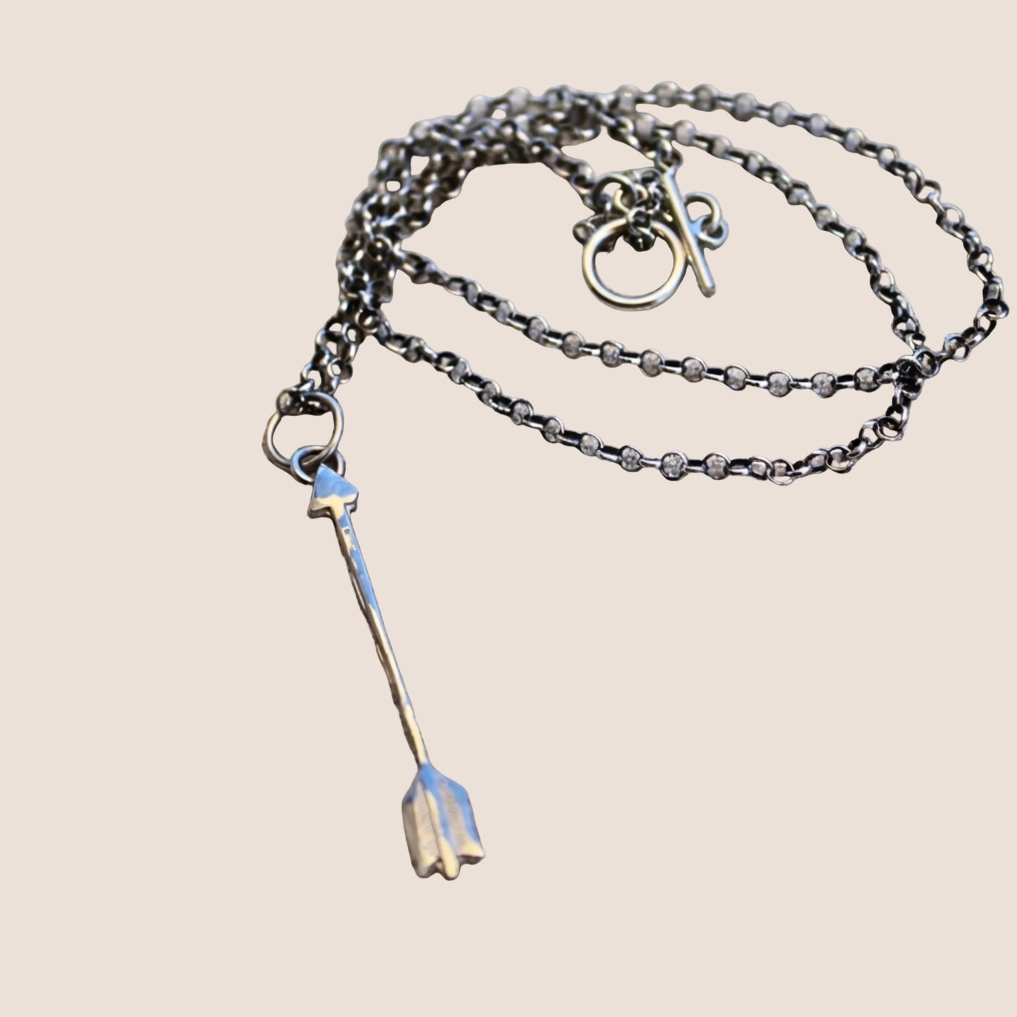 Silver Arrow Charm