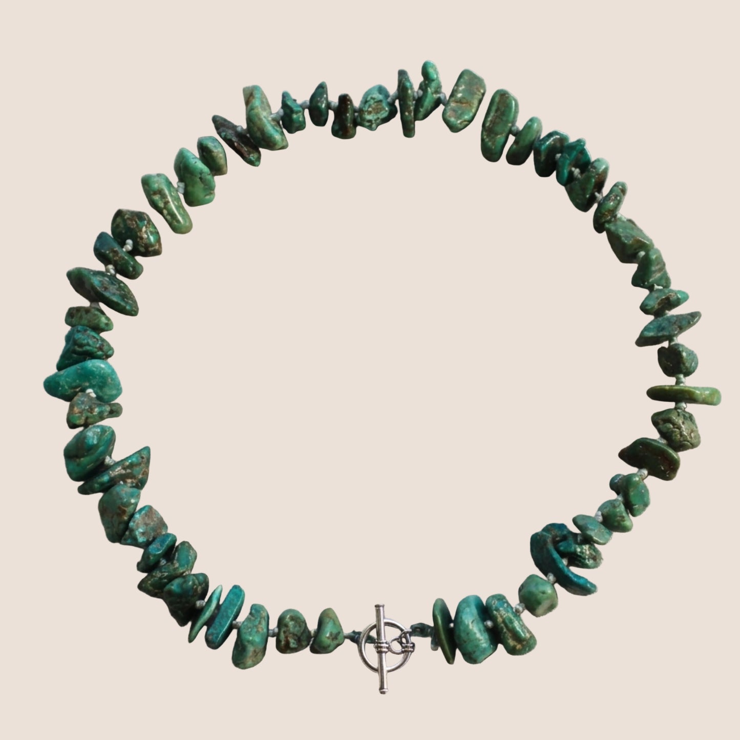 Large Turquoise Chip Anchor Strand