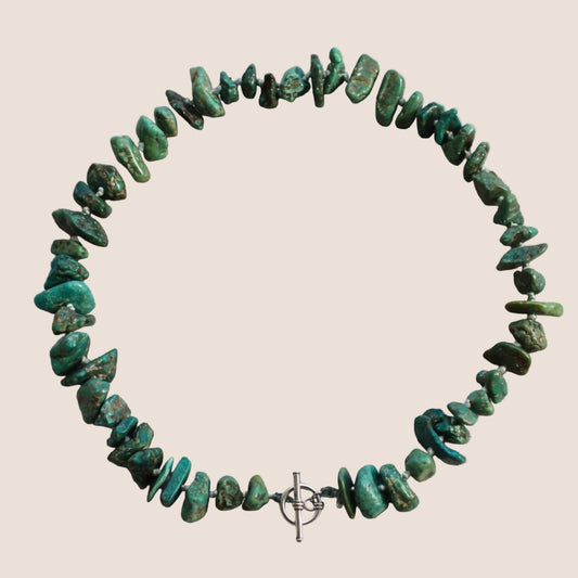 Large Turquoise Chip Anchor Strand