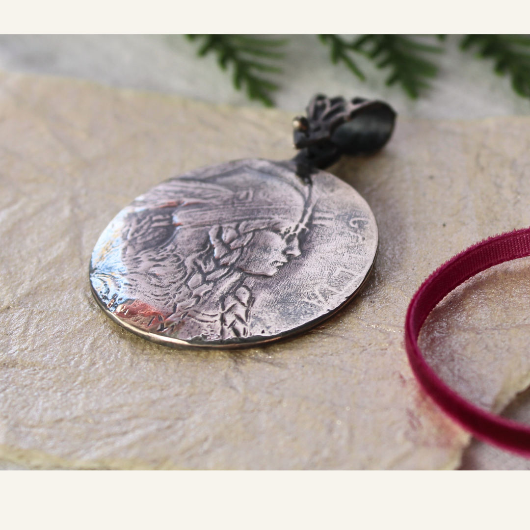 Marianne of France Medallion Necklace