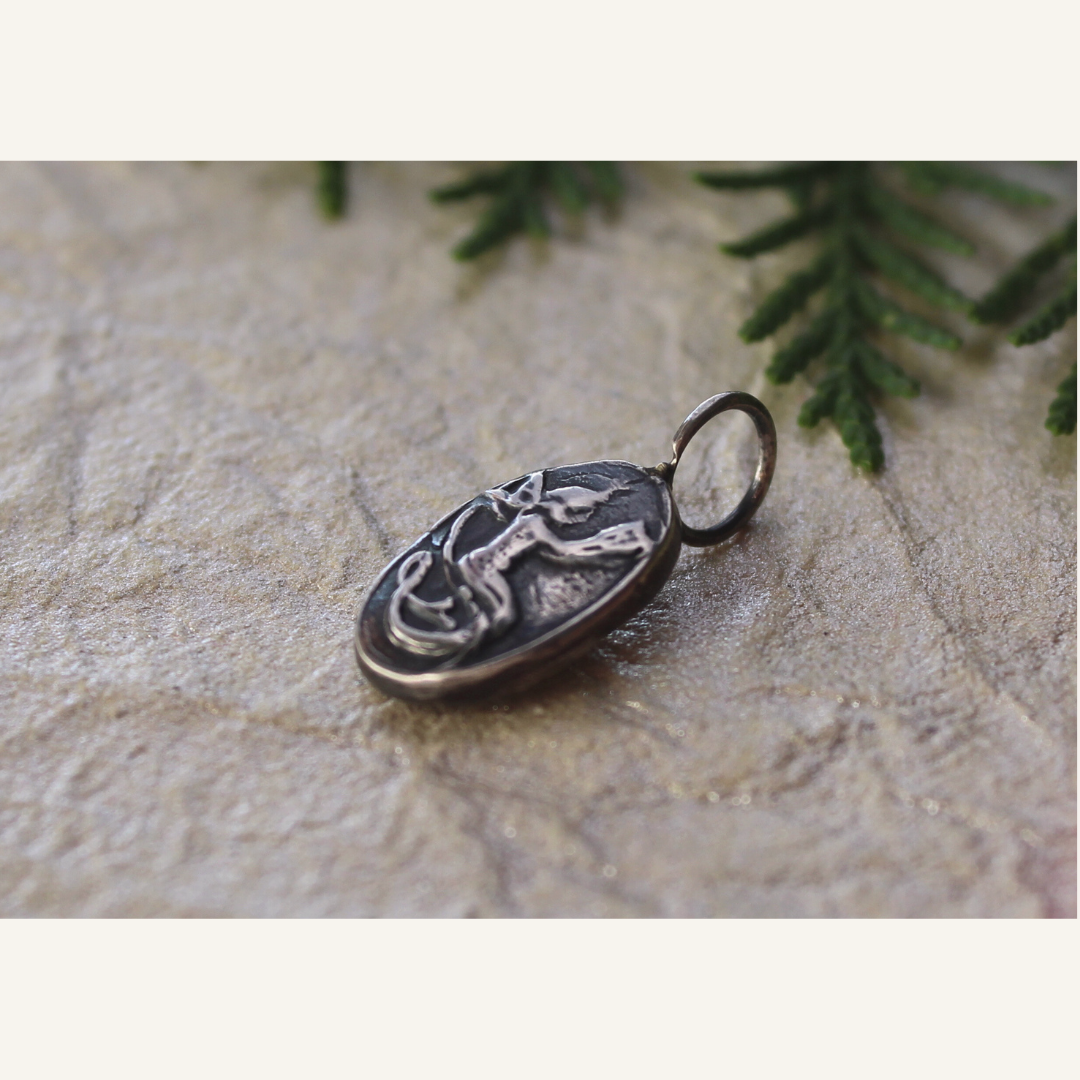 Simple Sterling Melusine Pendant