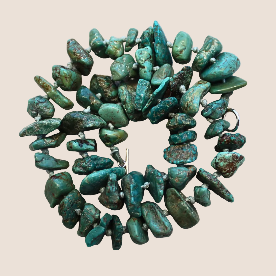 Large Turquoise Chip Anchor Strand